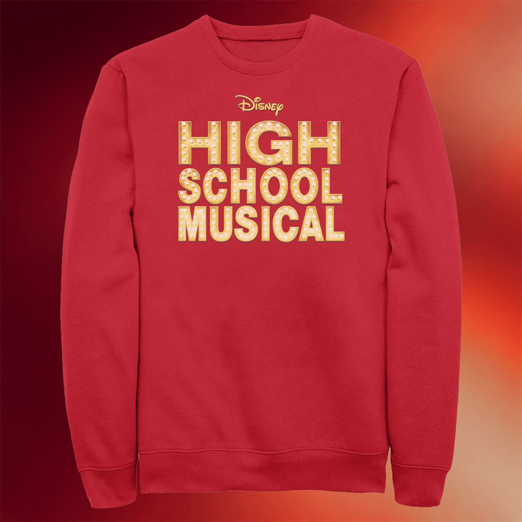 High School Musical Merch High School Musical Logo Sweatshirt Present For Husband - Merchluma