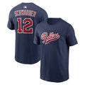 Kyle Schwarber Shirt Navy Philadelphia Phillies Merch #12 Field Of Dreams Shirt 2026 Fan Gear - Merchluma