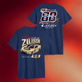 Trackhouse Merch 2026 Connor Zilisch 88 Jockey 150Th Anniversary Car T-Shirt NASCAR Gifts Ideas - Merchluma
