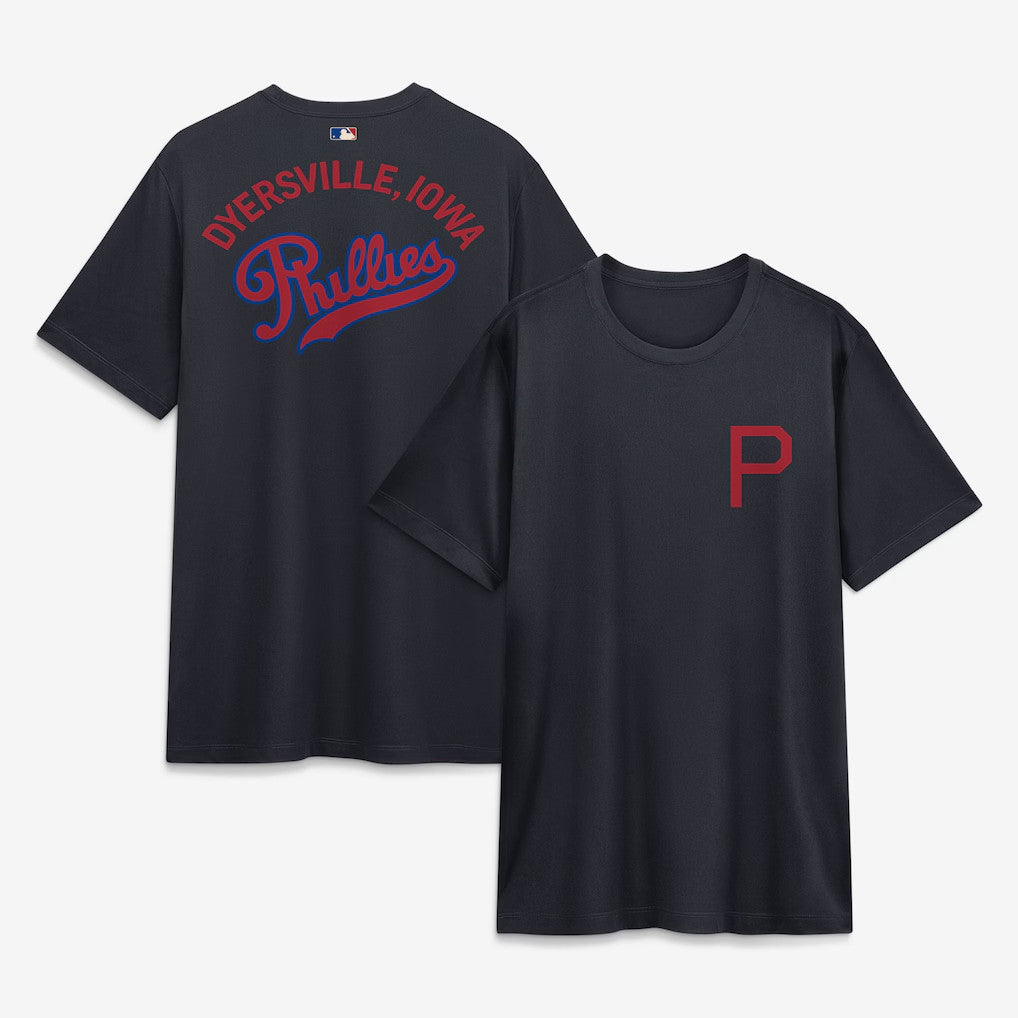 Philadelphia Phillies Merch 2026 Philadelphia Phillies Field Of Dreams Legend T-Shirt Navy - Merchluma