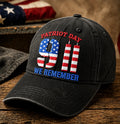Patriot Day 9 11 We Remember Baseball Cap Never Forget Merch September 11 Memorial Gift - Merchluma