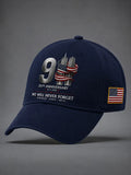 25th Anniversary Baseball Cap We Will Never Forget Merch Patriot Day Gift - Merchluma