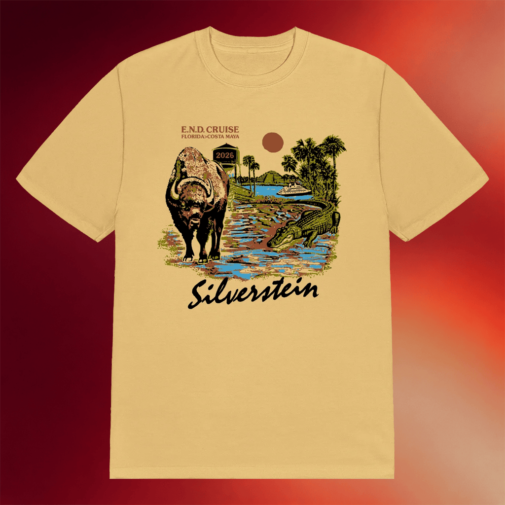 Silverstein Merch 2026 Buffalo Souvenir T-Shirt Silverstein Shirt Gifts For Rock Band Fans - Merchluma