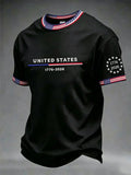 United States 1776-2026 T-Shirt American Flag Merch Patriotic Men Gift - Merchluma