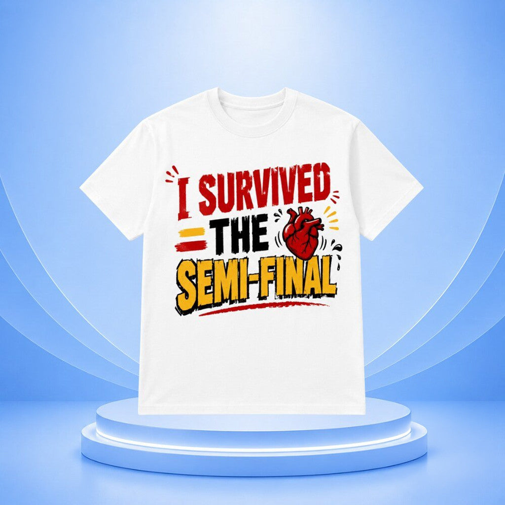 I Survived The Semi Final Shirt Spain World Cup 2026 Merch Gift For Football Fans - Merchluma