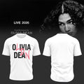 Olivia Dean Merch 2026 The Art Of Loving Live T-Shirt White Gift For Music Lovers - Merchluma