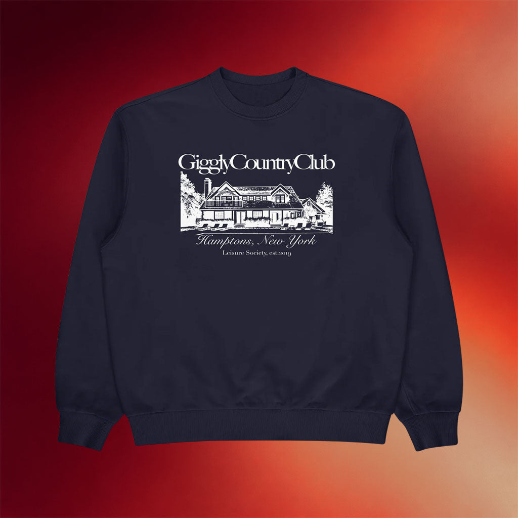 Giggly Squad Merch 2026 Giggly Country Club Crewneck Sweatshirt Gifts For Friends - Merchluma