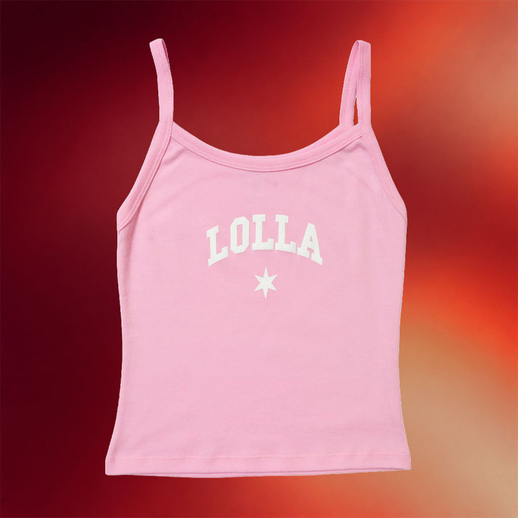 Lollapalooza Merch 2026 Lolla Star Camisole Best Birthday Gift For Sisters - Merchluma