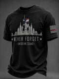 Never Forget United We Stand T-Shirt 9-11 Never Forget Merch Patriot Day Memorial Gift - Merchluma