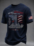 911 We Will Never Forget T-Shirt 343 Fireman Never Forget Merch Patriot Day Apparel - Merchluma