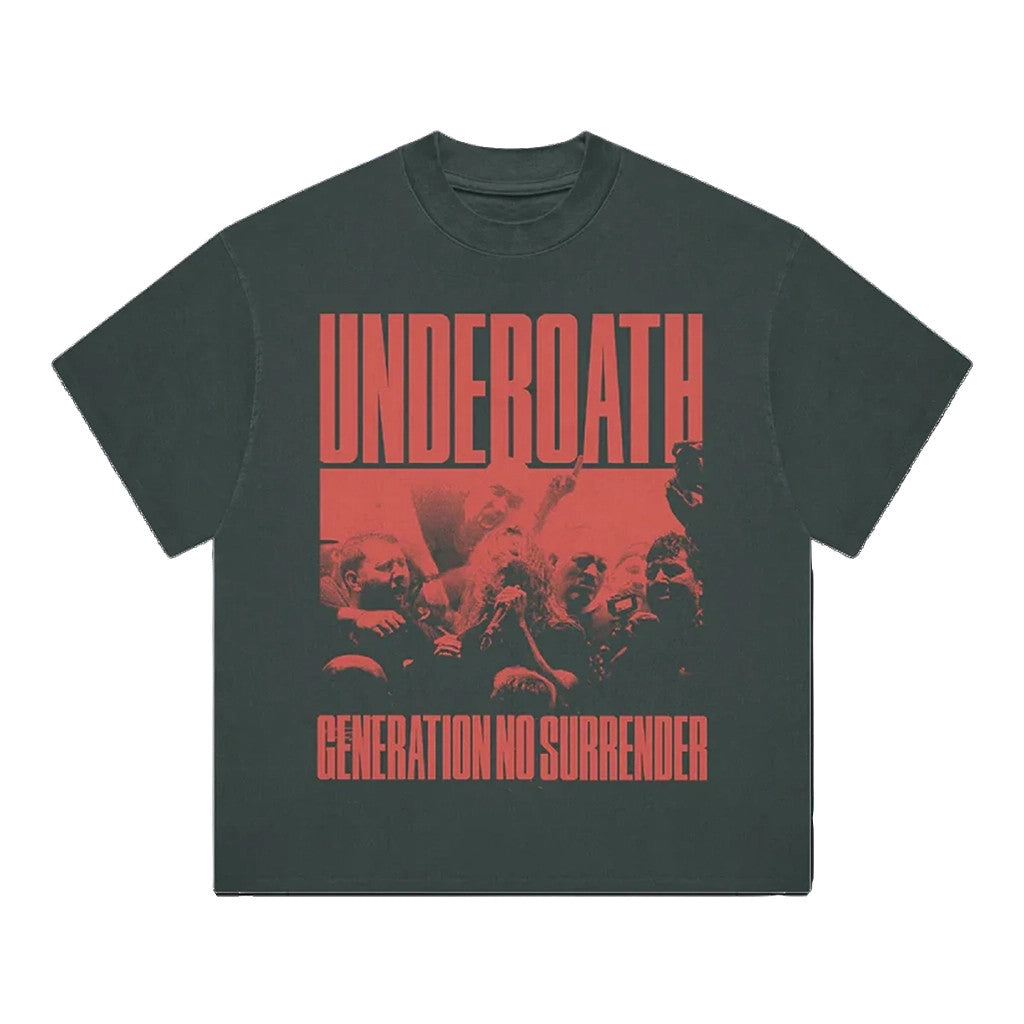 Underoath Merch 2026 Generation No Surrender T-Shirt Underoath Tour Shirt Gift For Rock Fans - Merchluma