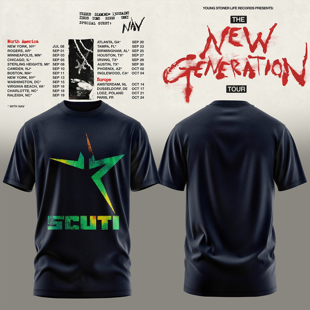Young Thug Merch The New Generation World Tour 2026 Shirt Young Thug UY Scuti Star Shirt Gifts - Merchluma