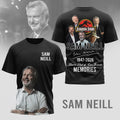 Sam Neill Jurassic Park Tribute T-Shirt Thank You For The Memories Sam Neill Merch Fan Gifts - Merchluma