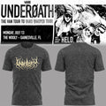 Underoath Merch 2026 The Van Tour To Vans Warped Tour T-Shirt Music Related Gifts For Guys - Merchluma