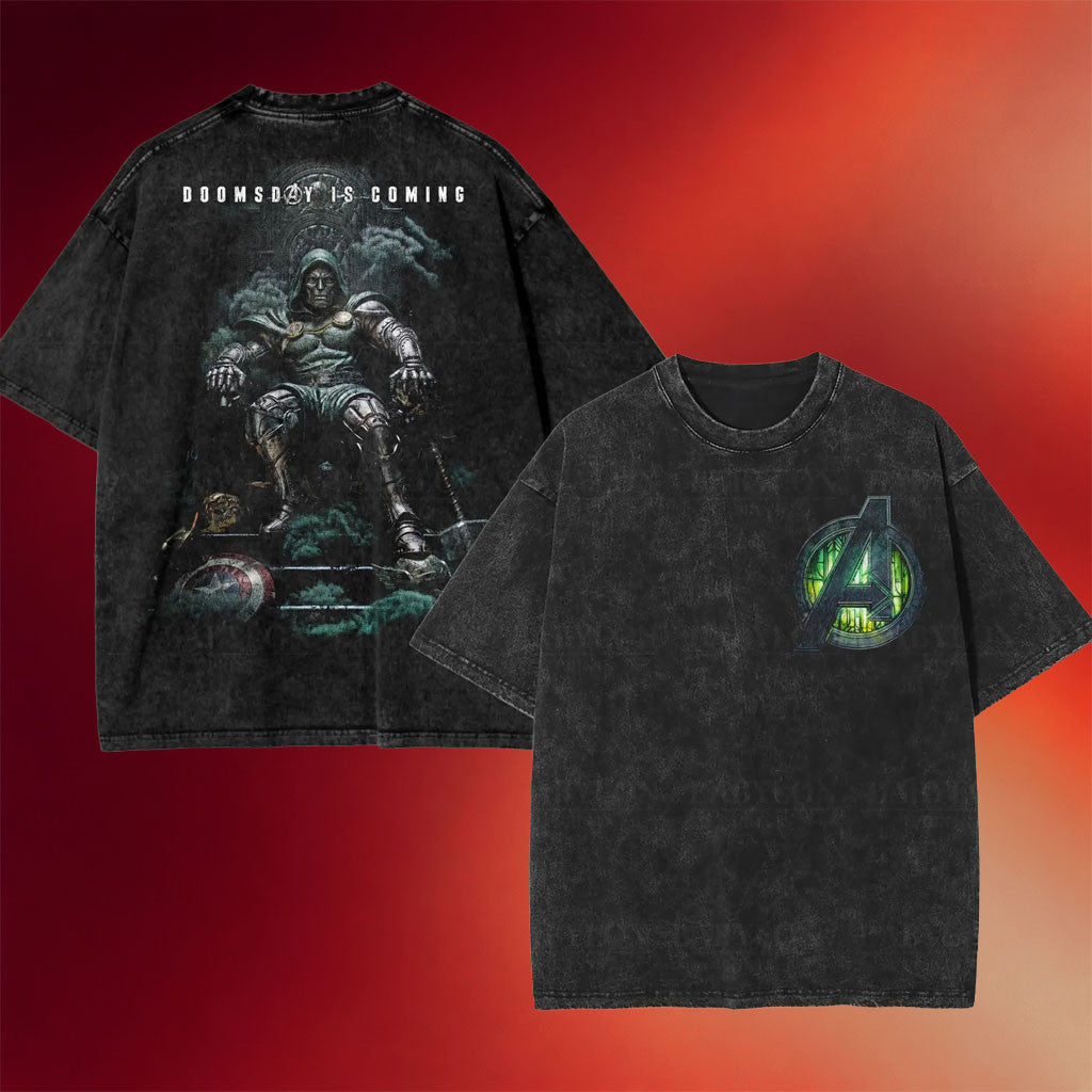 Avengers Doomsday Merch 2026 Doctor Doom T-Shirt Doomsday Is Coming Shirt Gift For Marvel Fans - Merchluma