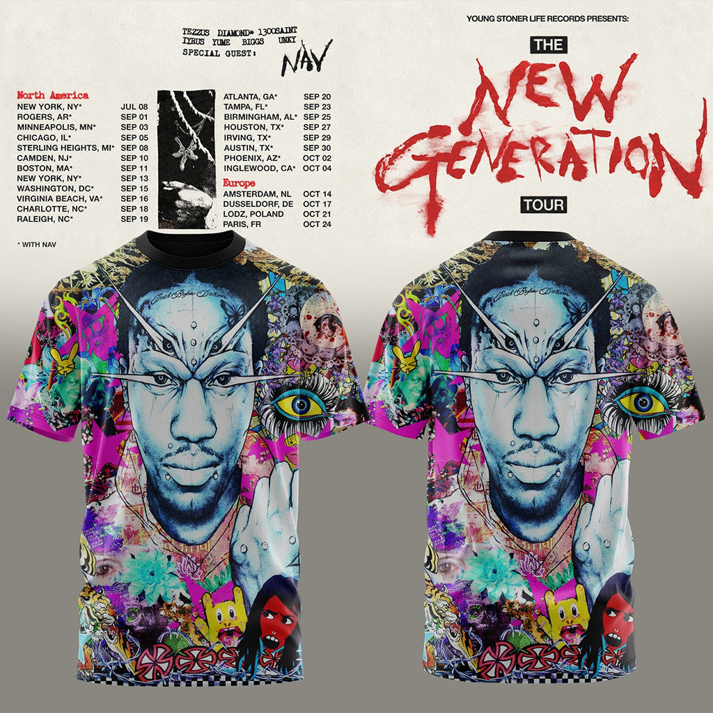 Young Thug Merch The New Generation World Tour 2026 Shirt Gift Ideas For Music Lovers - Merchluma