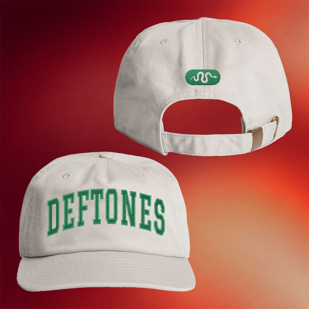 Deftones Merch 2026 Varsity Snake Hat Embroidered Deftones Hat Gift For Band Fans - Merchluma