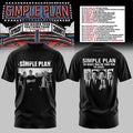 Simple Plan The Bigger Than You Think Tour Shirt Black Simple Plan Merch Gifts For Brother - Merchluma