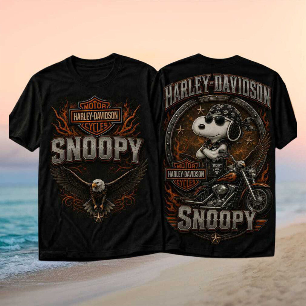 Snoopy Live In Concert 2018 Rock Ride Vintage Eagle Shirt Snoopy Merch Gift For Him - Merchluma