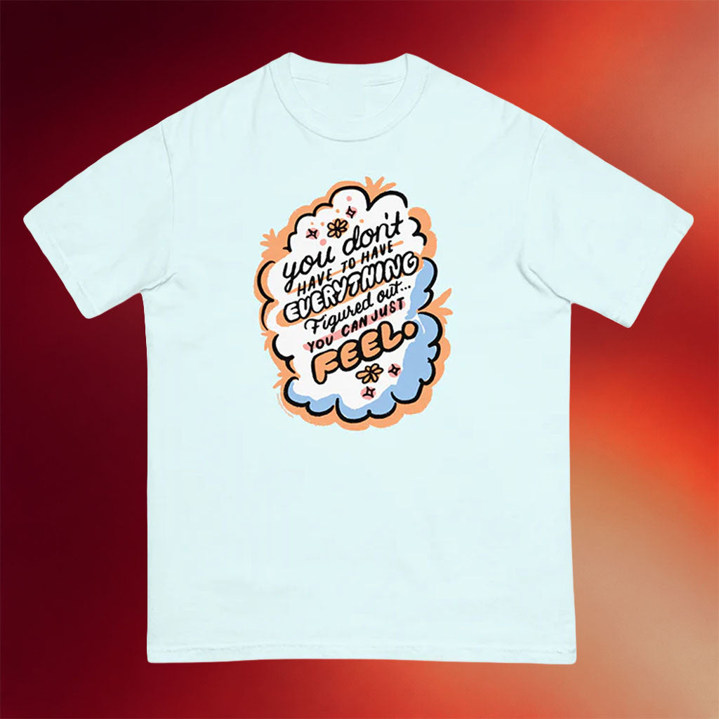 Heartstopper Merch 2026 Heartstopper You Can Just Feel T-Shirt Pride Movie Lover Gifts - Merchluma