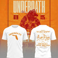 Underoath Merch 2026 Underoath Tour 2026 X Tampa T-Shirt White Present For Rock Fans - Merchluma