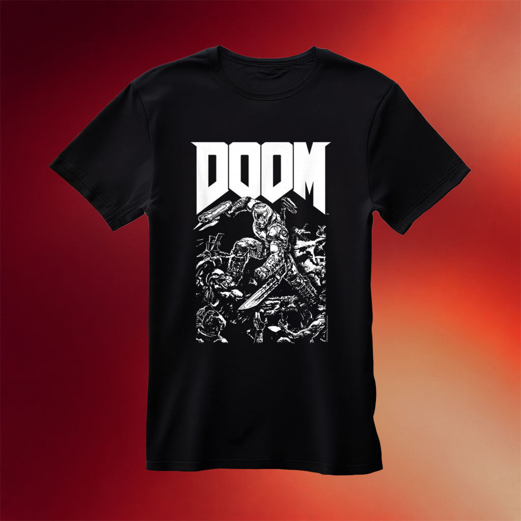 Avengers Doomsday Merch 2026 Doom Baron Pixelated Character T-Shirt Logo Video Game Shirt - Merchluma