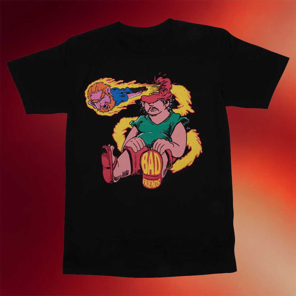 Bad Friends Merch 2026 Hothead T-Shirt Black Unique Gift For Podcast Fans - Merchluma