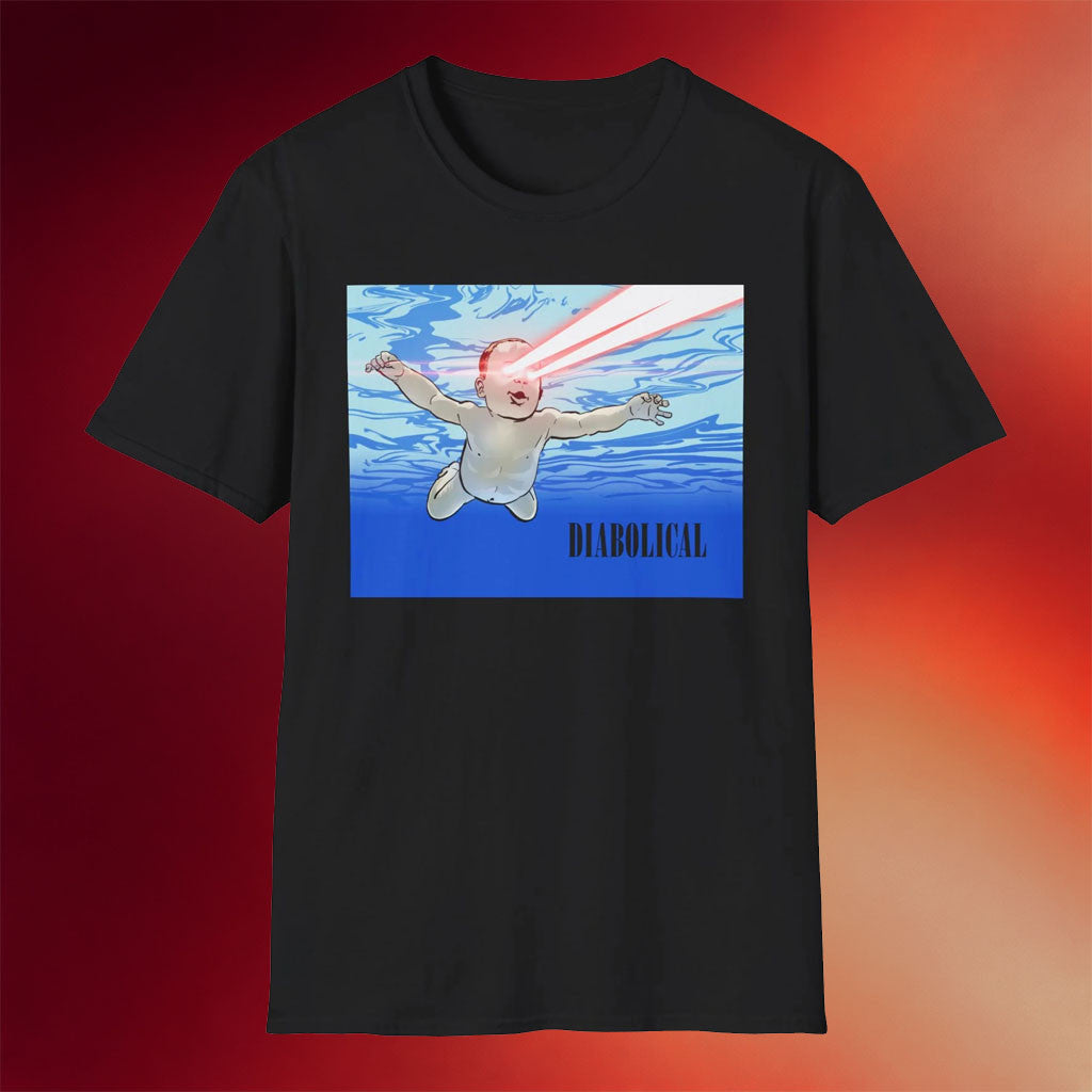 ScreenCrush Merch 2026 Laser Baby T-Shirt Diabolical Shirt Present For Brothers - Merchluma