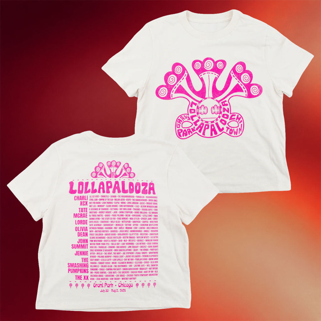 Lollapalooza Merch 2026 Lolla Guide Lineup T-Shirt Best Gifts For Music Lovers - Merchluma