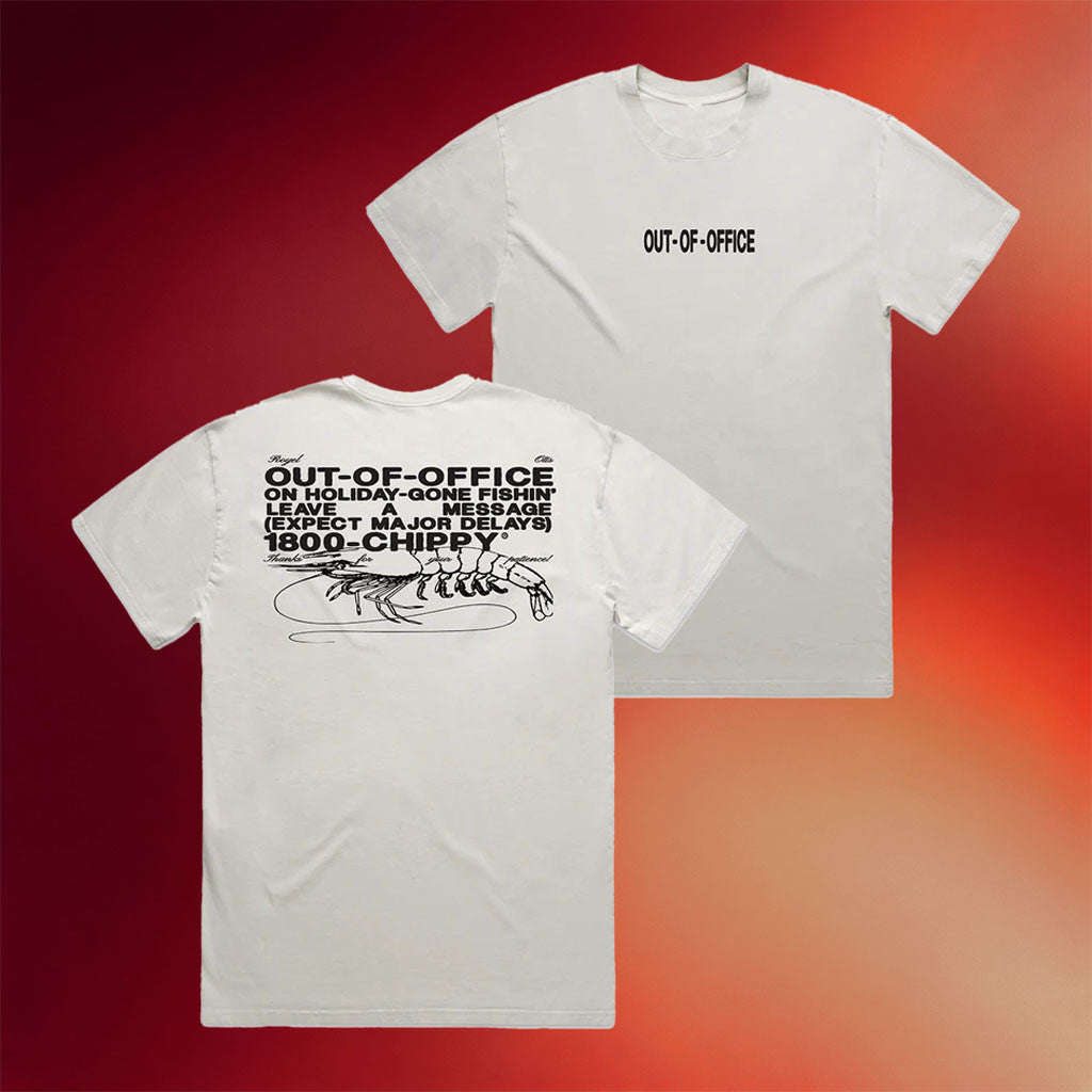 Royel Otis Merch 2026 Out Of Office Chippy T-Shirt Presents For Music Lovers - Merchluma
