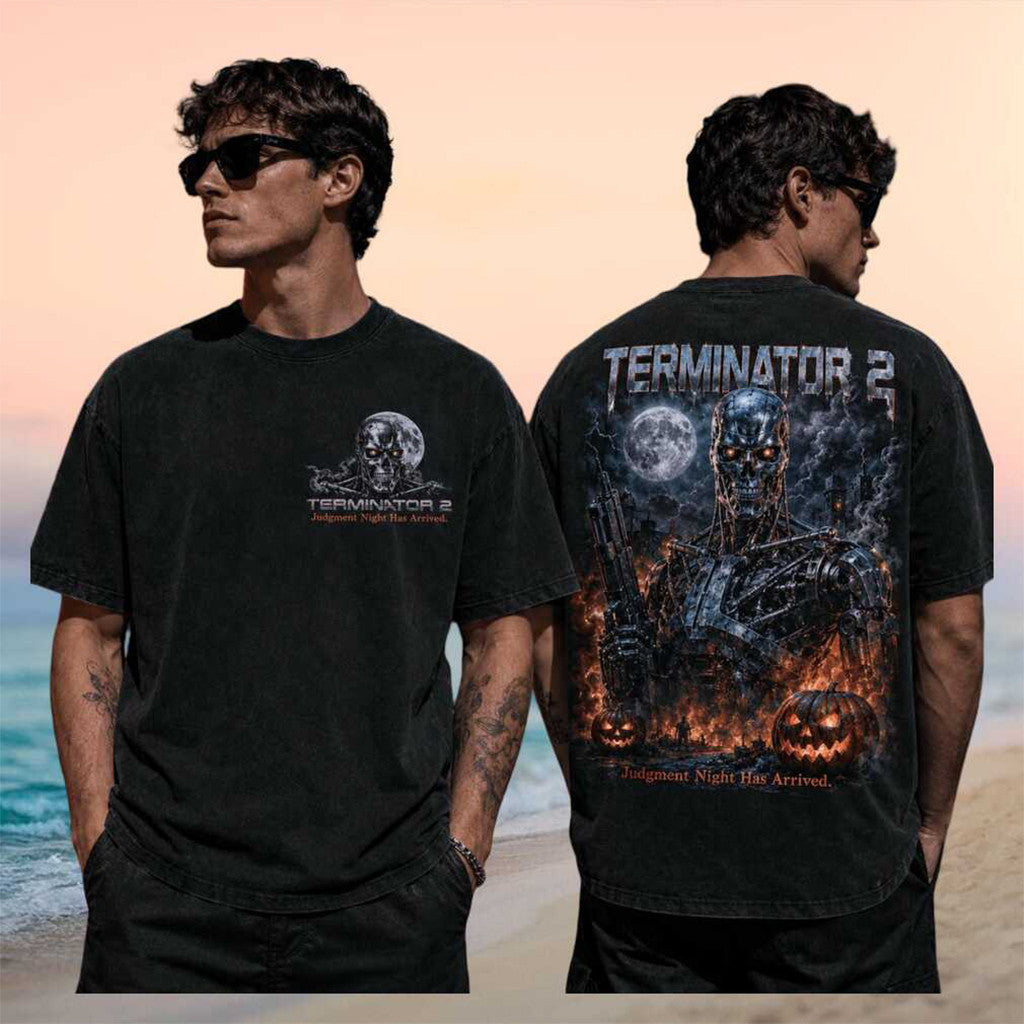 Terminator 2 Judgment Day Vintage 1991 Movie Retro Shirt Terminator 2 Merch BFF Gifts - Merchluma