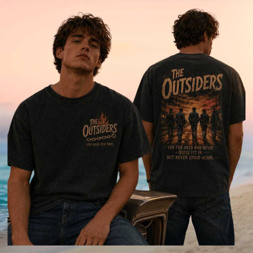 The Outsiders Movie Stay Gold 1983 Retro Shirt The Outsiders Merch Gifts For Brother - Merchluma