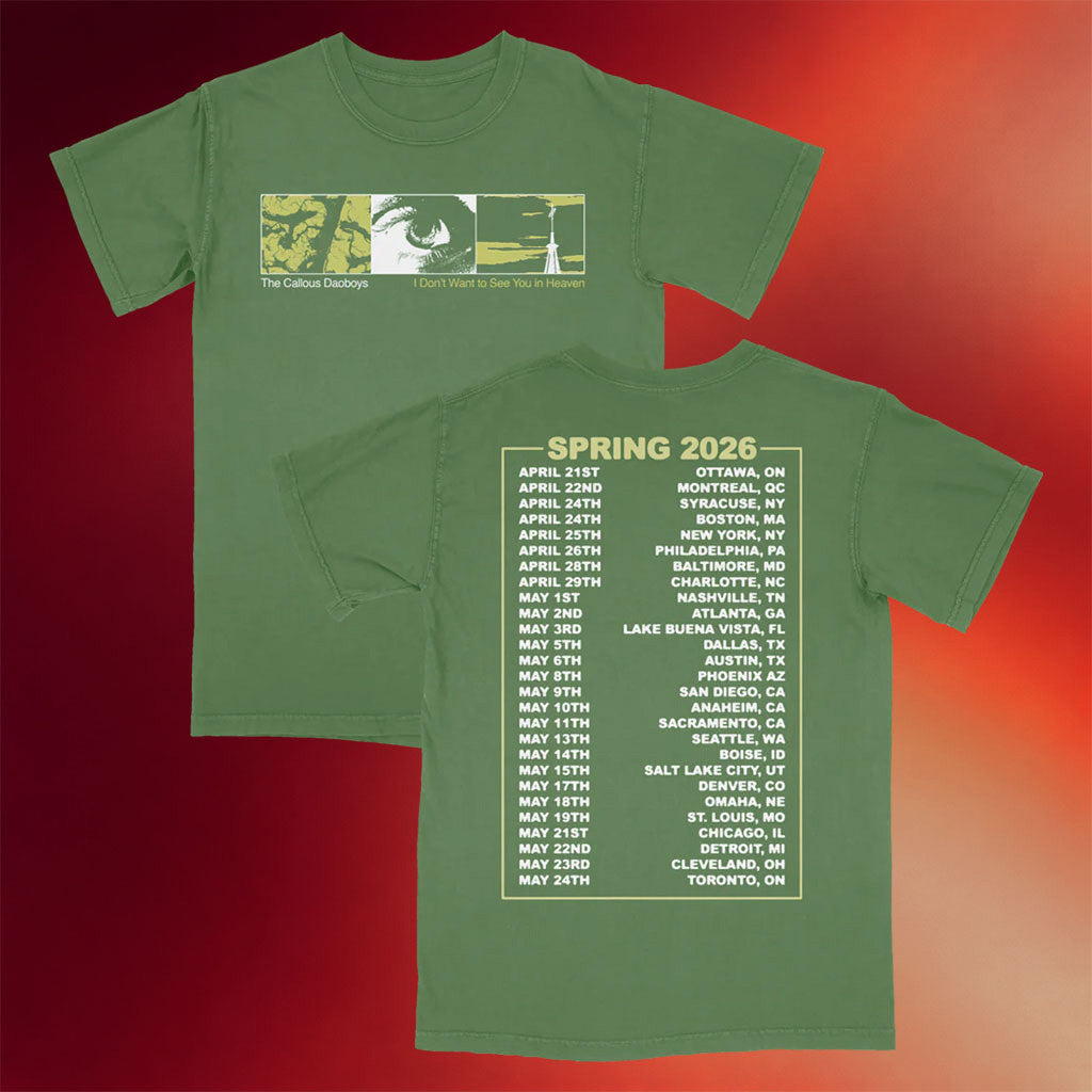The Callous Daoboys Merch 2026 Steeple T-Shirt The Callous Daoboys Spring Tour Shirt Fan Gifts - Merchluma