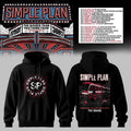 Simple Plan Merch The Bigger Than You Think Tour The Sequel Hoodie Black Gifts For Rock Fans - Merchluma