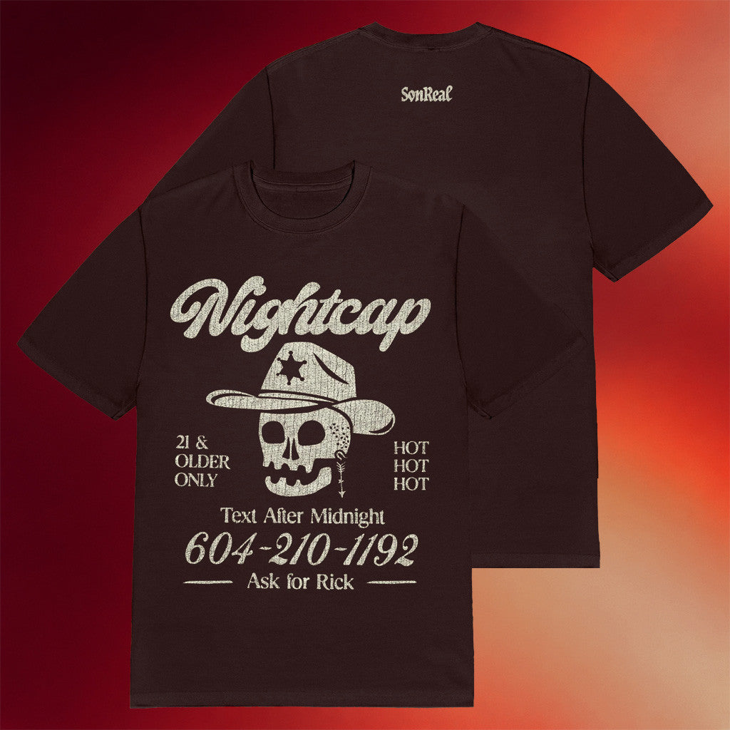 SonReal Merch 2026 Nightcap T-Shirt Father's Day Gifts For Rapper Fans - Merchluma