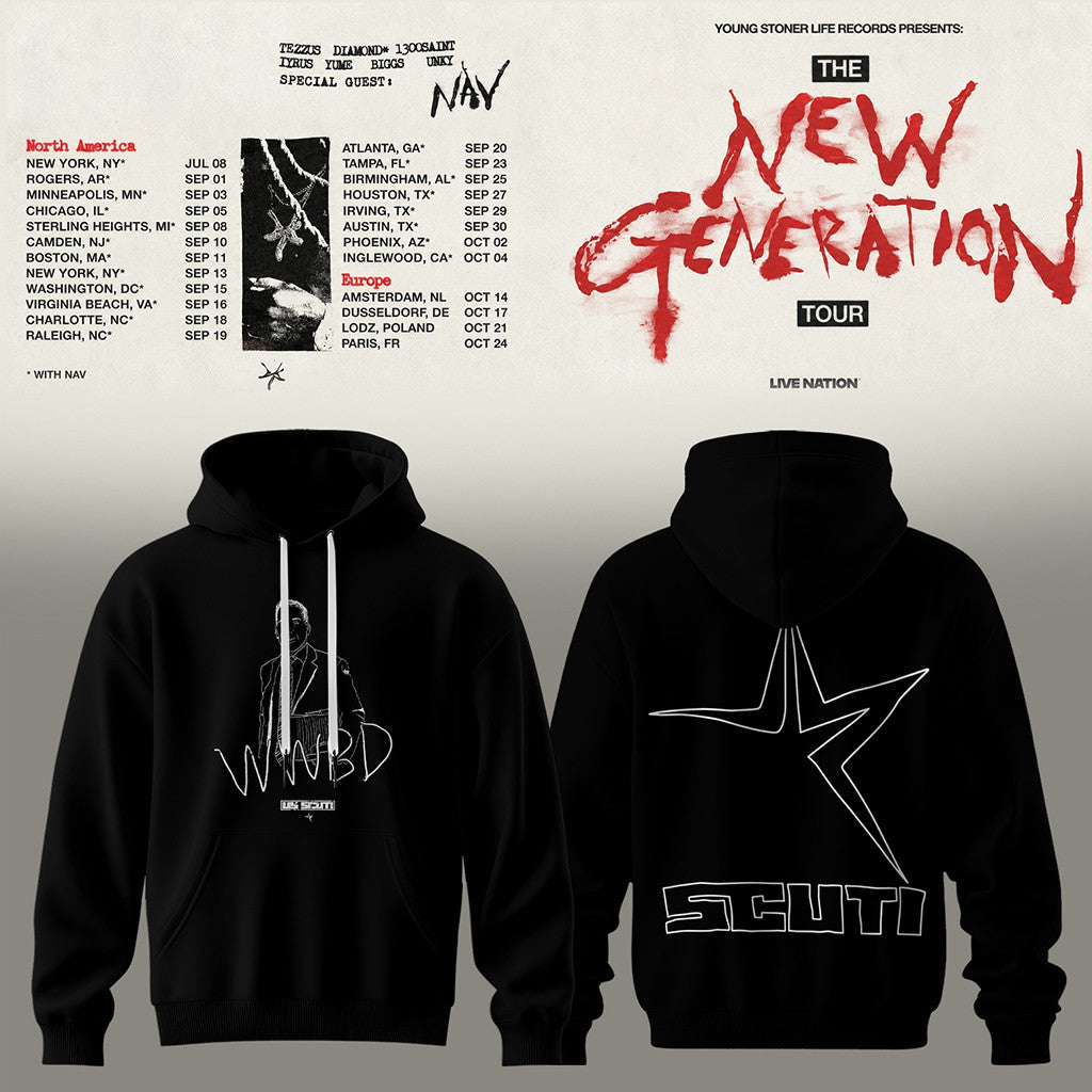 Young Thug Merch The New Generation World Tour 2026 Hoodie Young Thug UY Scuti Hoodie Fans Gift - Merchluma