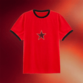 Twojeys Merch 2026 Single Star Two Tone T-Shirt Red TwoJeys Shirt Gifts For Sisters - Merchluma