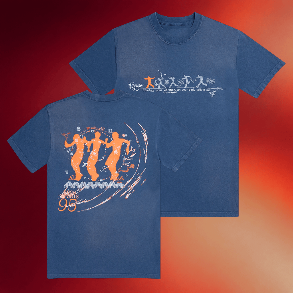 Troye Sivan Merch Rush Silhouette Blue T-Shirt Best Birthday Gift For Husband - Merchluma