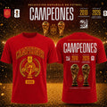 Spain National Team Victory Celebration World Cup Champions 2026 Shirt Spain 2-Star Winner Merch - Merchluma