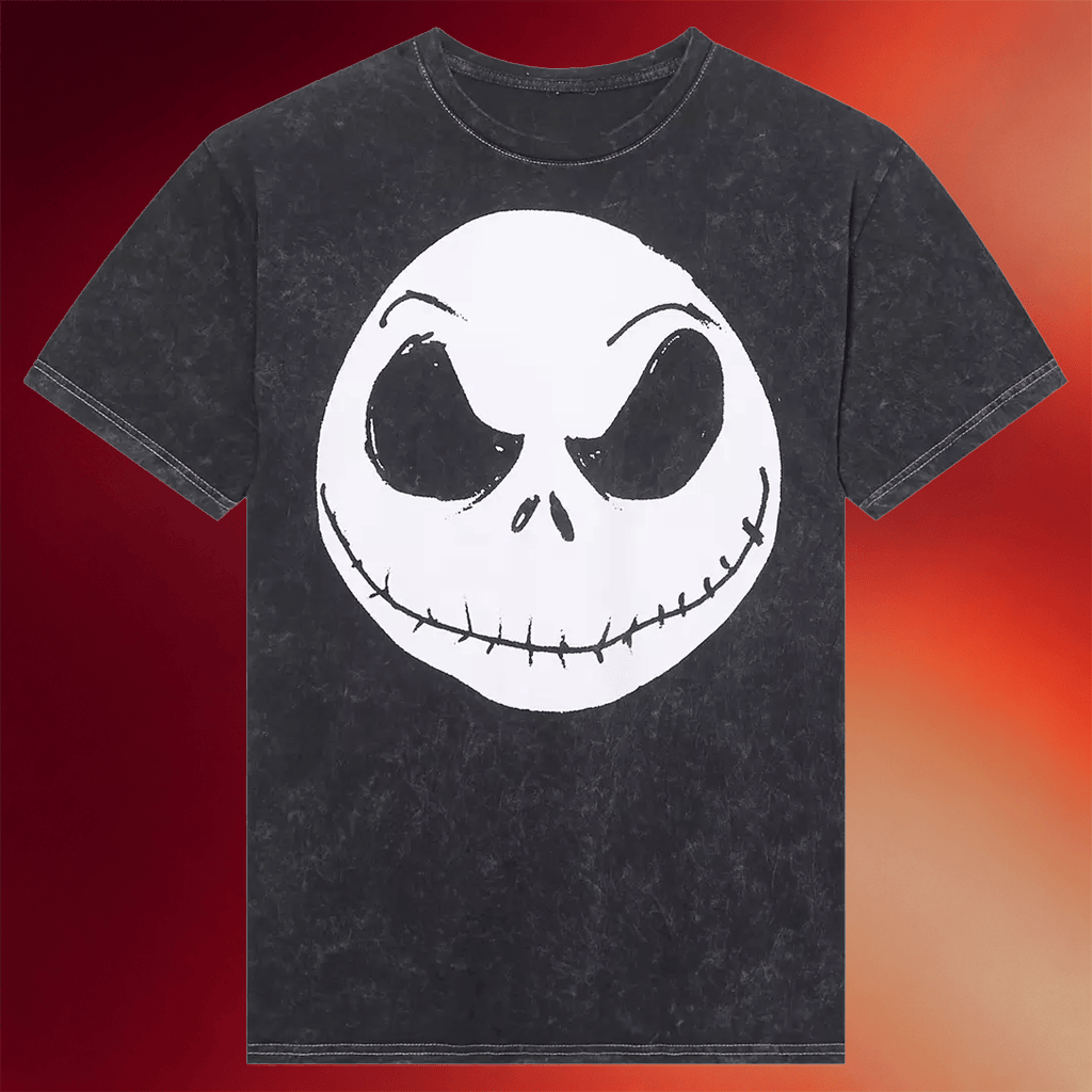 The Nightmare Merch The Nightmare Before Christmas Jack Face Wash T-Shirt Gifts For Son - Merchluma