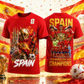 Spain FIFA World Cup 2026 Champions T-Shirt Spanish Football Victory Merch Gift For Brothers - Merchluma