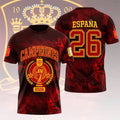 Spain World Cup Champions 2026 Merch Espana Campeones Shirt Spain Football Winners Pride Gifts - Merchluma