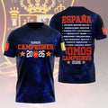 Spain World Cup Champions 2026 Merch Espana Somos Campeones T-Shirt FIFA Winners Shirt For Fans - Merchluma