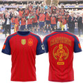 Spain Bicampeones Del Mundo Soccer Jersey 2026 Spain FIFA World Cup Champions Merch Fan Gifts - Merchluma