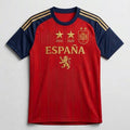 Spain World Cup Champions 2026 Merch Two Stars Home Jersey Spain Victory Clothing For Fans - Merchluma