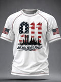 911 We Will Never Forget T-Shirt 2001-2026 Never Forget Merch Present Ideas - Merchluma