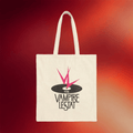 AMC Merch 2026 The Vampire Lestat VL Vinyl Tote Bag Unique Halloween Gifts For Friends - Merchluma