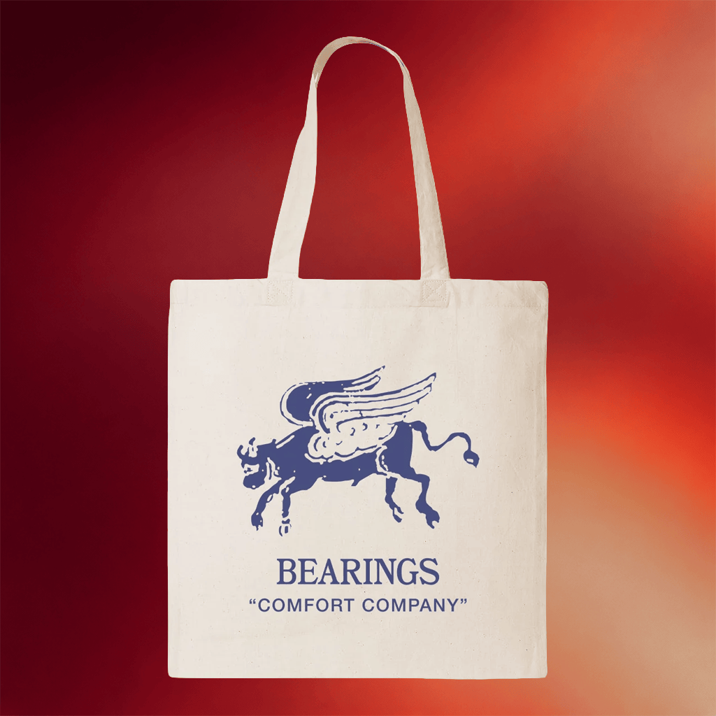 Bearings Merch Wing Bull Tote Bag Comfort Company Bag Great Gifts For Mom - Merchluma