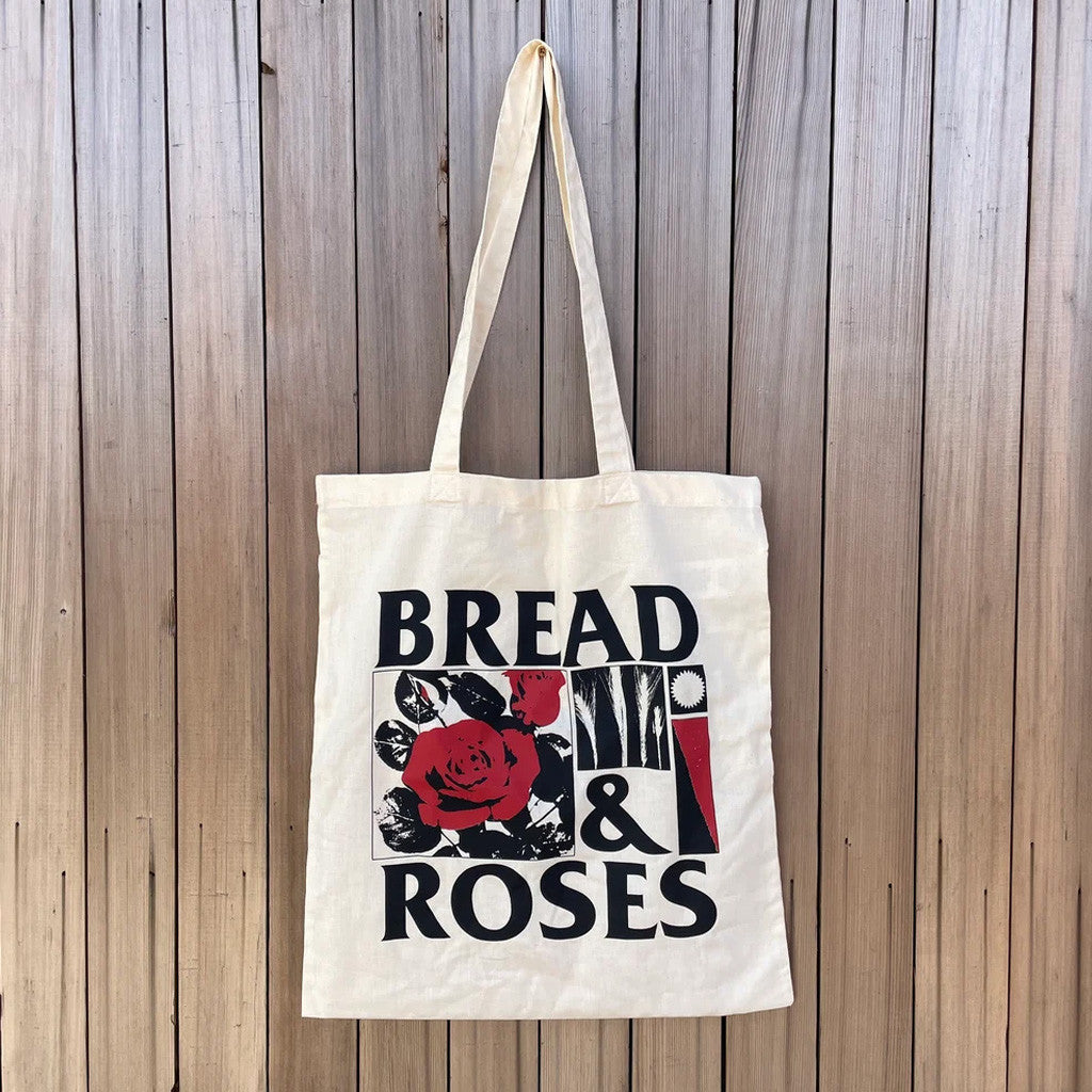 Black Lodge Press Merch 2026 Bread And Roses Tote Bag Birthday Ideas For Her - Merchluma