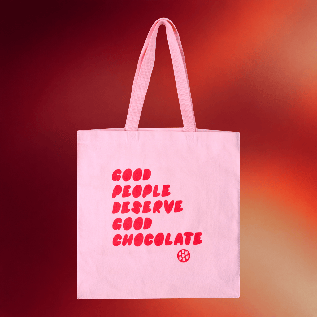 Bon Bon Bon Merch 2026 Good People Deserve Good Chocolate Tote Bag Best Gifts For Wife - Merchluma